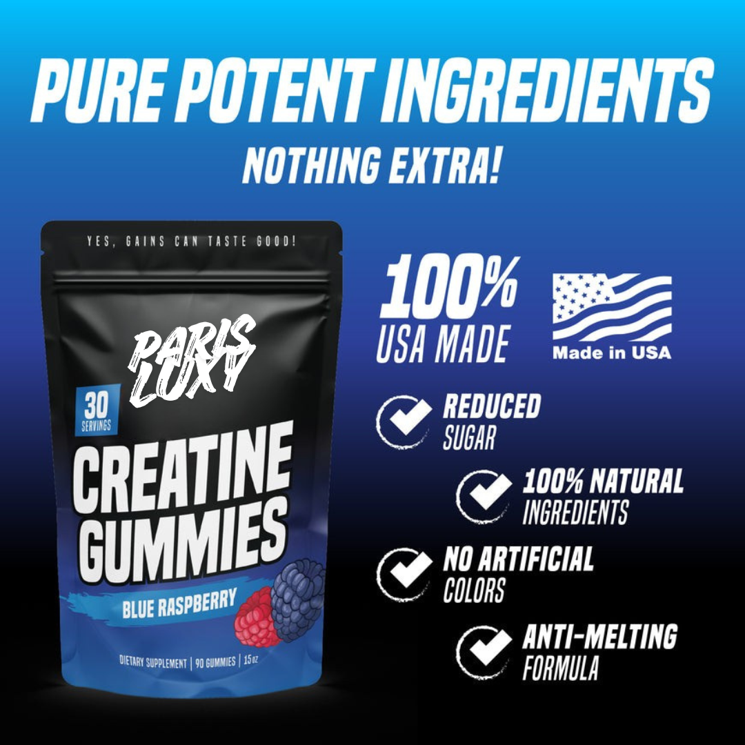 Tasty Gains Creatine Gummies - 90g