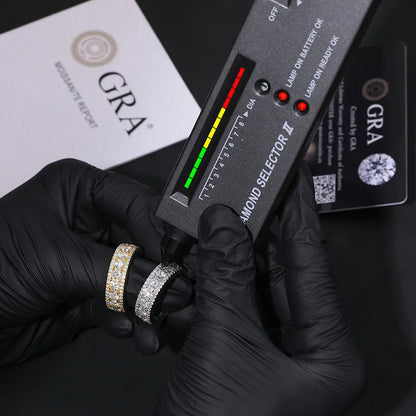 Winter Moissanite Ring