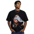 King of Pop Rhinestone Tee