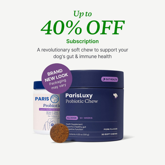 Probiotics for dogs – soft chews for gut & digestive health