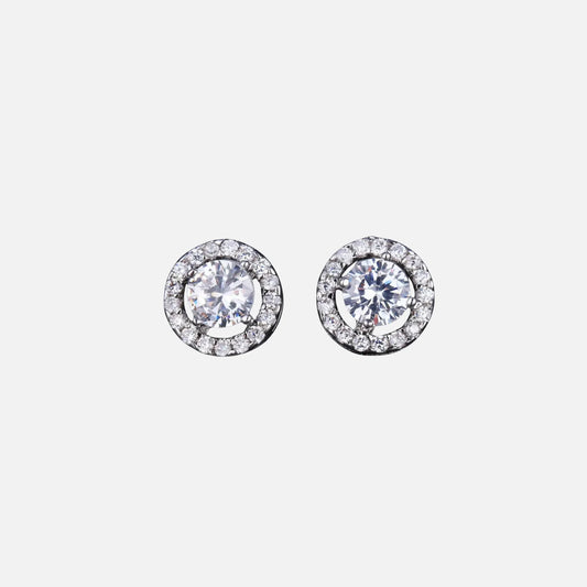 Halo Earrings (S925)