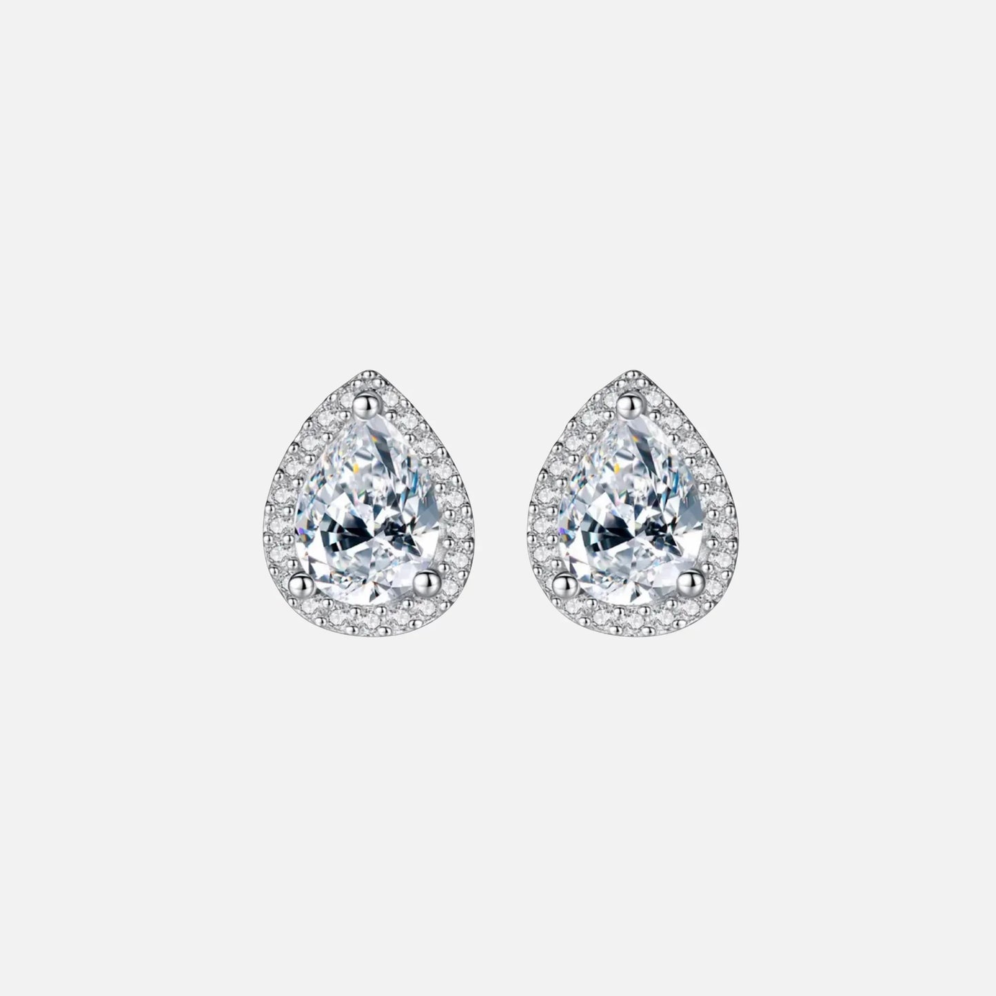 Tear Drop Earrings (S925)