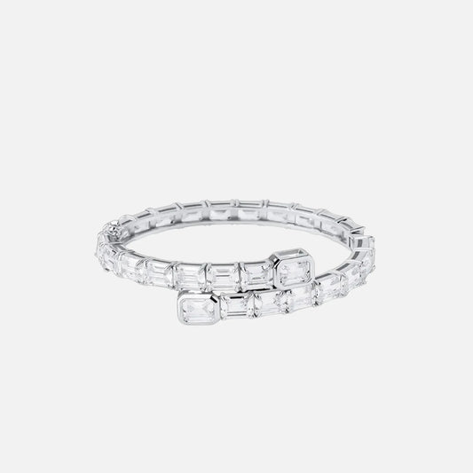 Emerald Cut Bangle