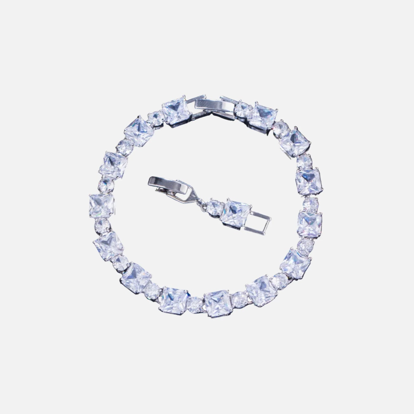 Cube Bracelet | Silver